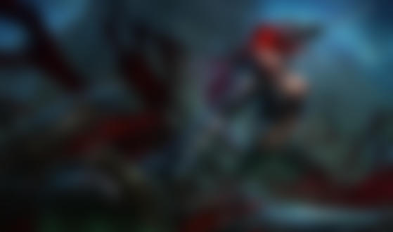 Обои для рабочего стола Katarina / Катарина из игры League of Legends / Лига Легенд, by LeeJJ