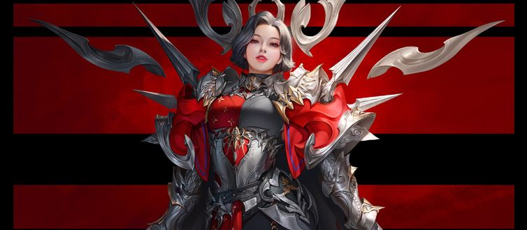 Обои на рабочий стол Девушка-рыцарь, by TaeKwon Kim