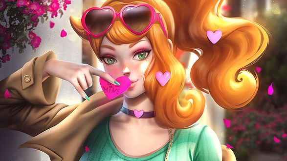 Обои на рабочий стол Sonia / Соня из аниме Pokemon / Покемон, by AyyaSAP