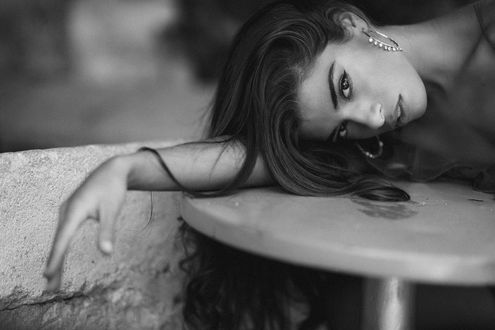 Обои на рабочий стол Модель Chiara Bianchino, by Chris Bos