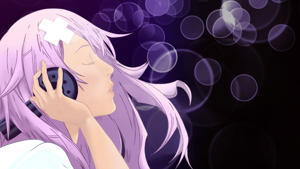Обои для рабочего стола Kururu Sumeragi / Куруру Сумэраги из аниме Air Gear: Kuro no Hane to Nemuri no Mori - Break on the Sky / Эйр Гир: Черные крылья «Спящего леса» — Раскол небес, by MarioSantos