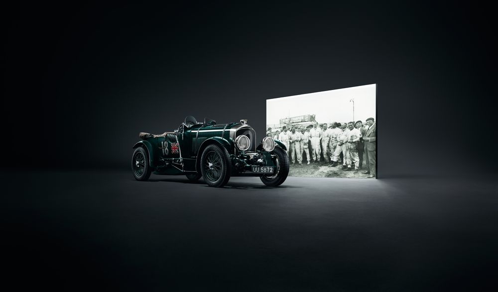 Обои для рабочего стола Легендарный Bentley 4 ВЅ LITRE - Blower, 1929 года