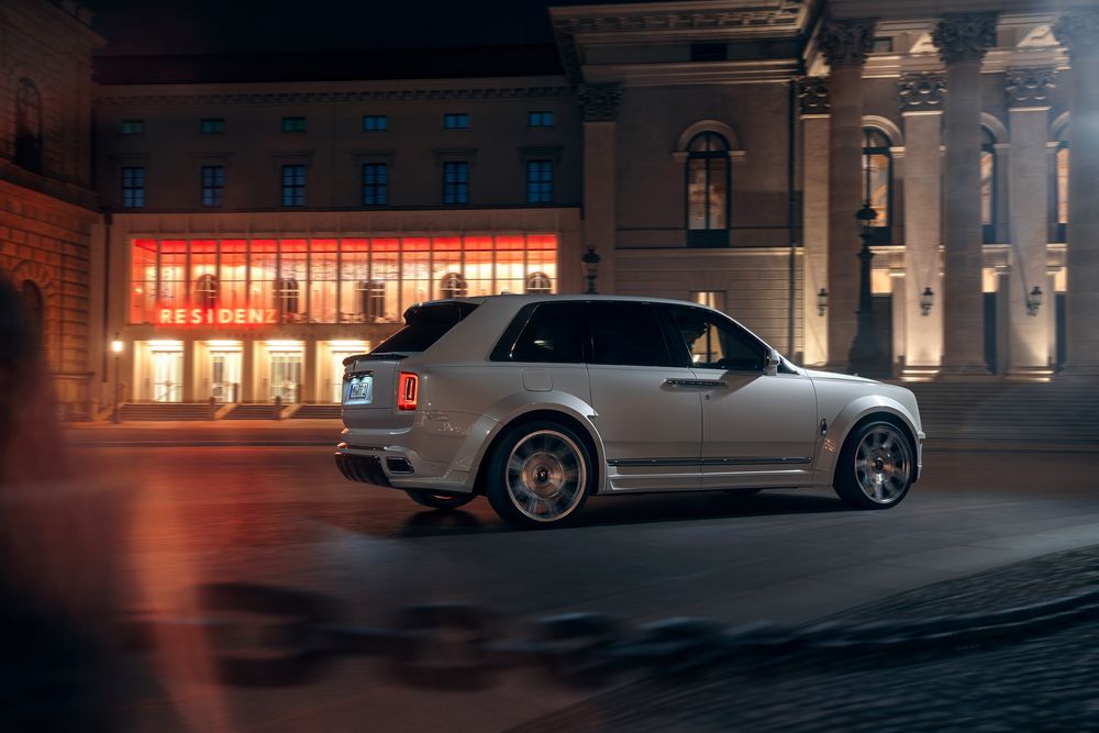Обои для рабочего стола Немецкая фирма Spofec Overdose построила обвес для Rolls-Royce Cullinan, 2020 года