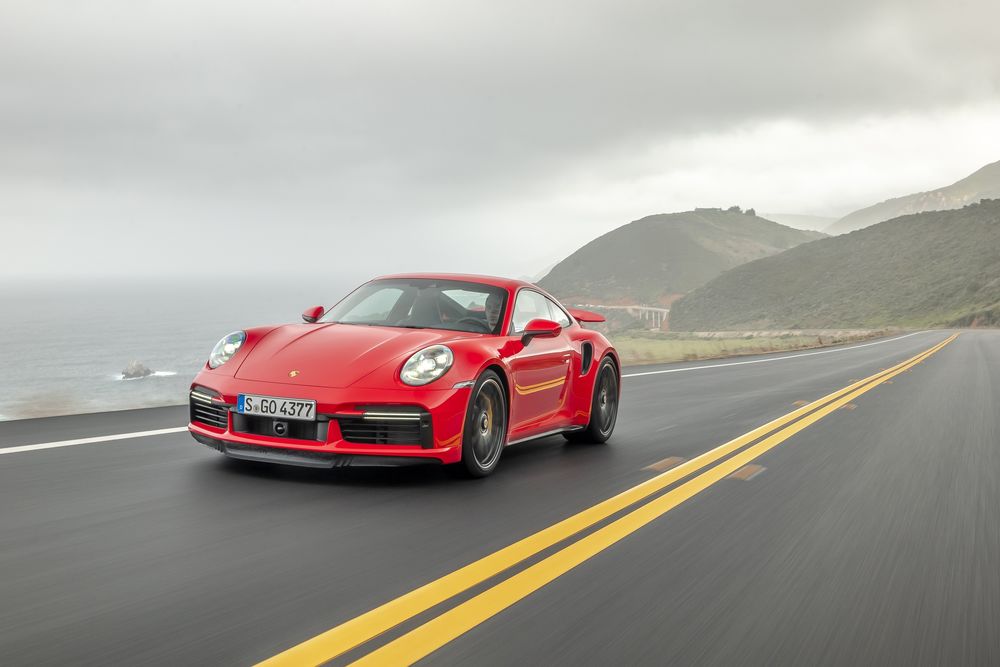 Обои для рабочего стола Немцы построили новый Porsche 911 Turbo S (992), 2020 года