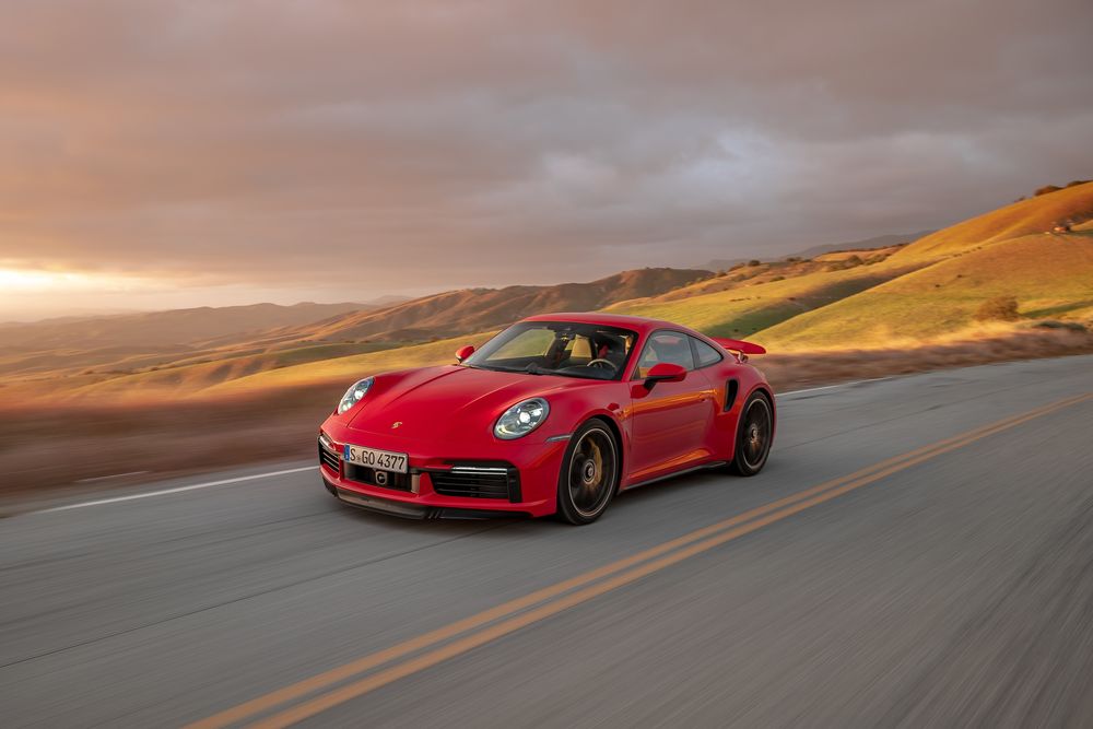 Обои для рабочего стола Немцы построили новый Porsche 911 Turbo S (992), 2020 года
