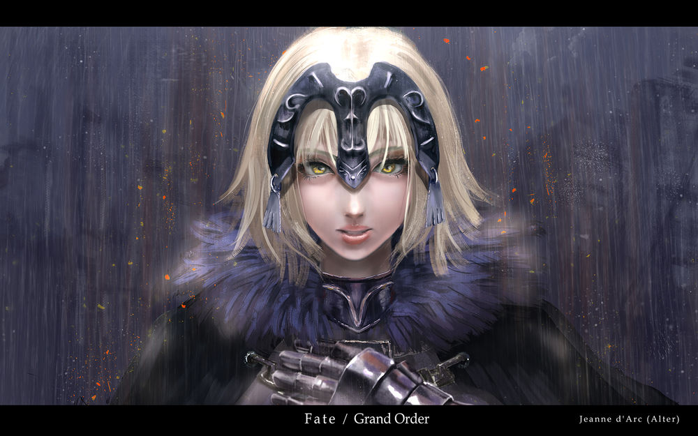 Обои для рабочего стола Ruler / Рулер из аниме Fate / Apocrypha / Судьба / Апокриф, by ReaganRen