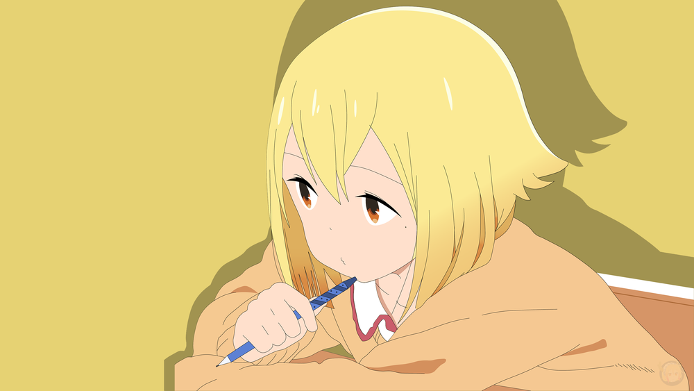 Обои для рабочего стола Nako Sunao / Нако Сунао из аниме Hitoribocchi no Marumaru Seikatsu / Жизнь не в одиночку, by MLail