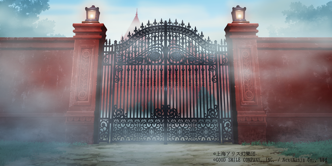 Обои на рабочий стол Scarlet Devil Mansion / Особняк Алой Дьяволицы из аниме игры Проект Восток / Touhou Project