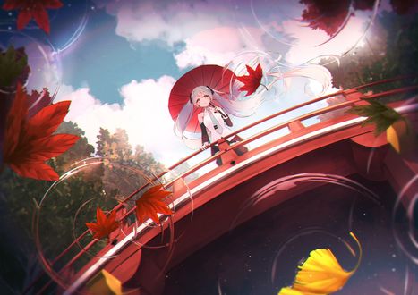 Обои на рабочий стол Vocaloid Hatsune Miku / Вокалоид Хатсунэ Мику