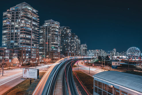 Обои на рабочий стол Центр города Vancouver / Ванкувер, фотограф Стивен Тэм