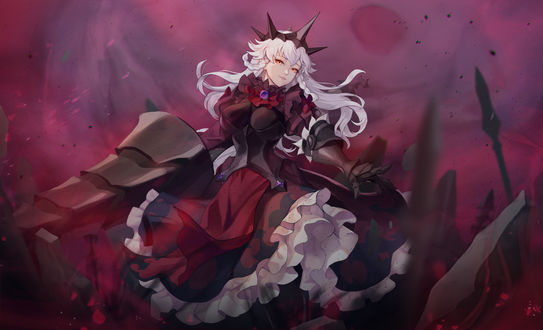 Обои на рабочий стол Cecilia / Цецилия персонаж из мобильной игры Epic Seven art by Y. I. (lave2217)