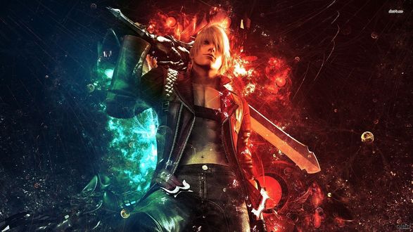 Обои на рабочий стол Персонаж Dante / Данте из игры Devil May Cry