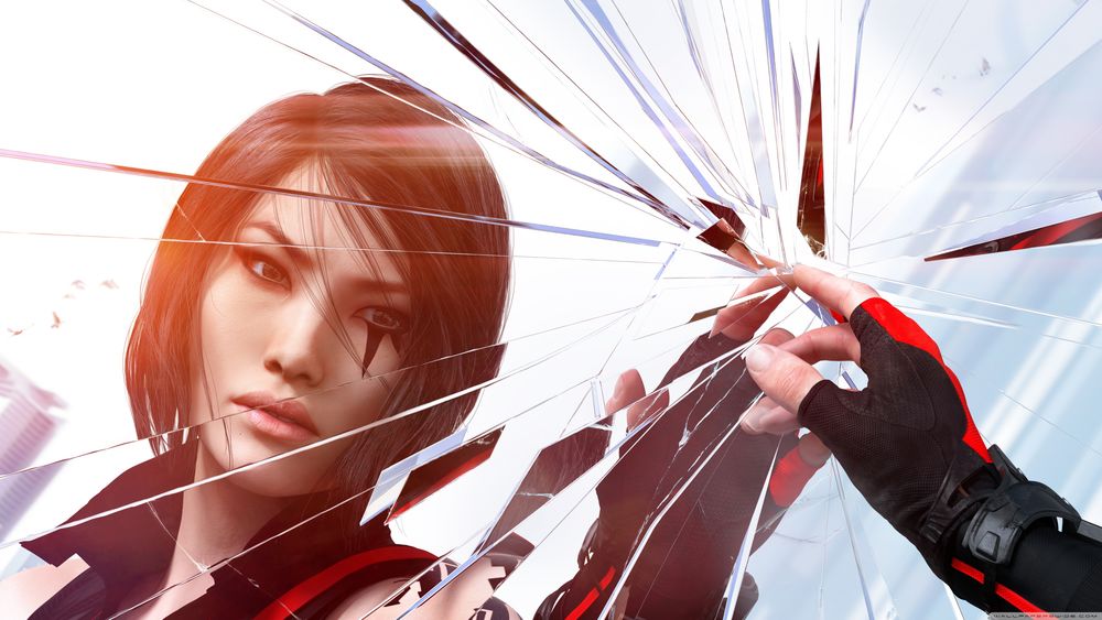 Как нарисовать фейт из игры mirrors edge