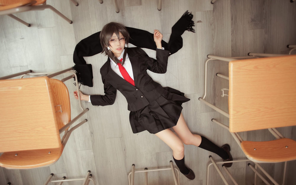 Обои для рабочего стола Shino Asada / Сино Асада из аниме Sword Art Online / Мастера Меча Онлайн / Ely Cosplay