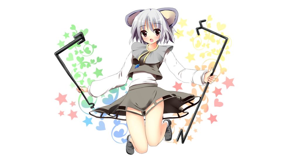 Обои для рабочего стола Назрин / Nazrin из игры Тохо / Touhou Project (sweet dreams / сладкие сны), by Ikuodx