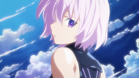Обои на рабочий стол Mash Kyrielight / Мэш Кириелайт / Matthew / Мэтью / Mashu / Машу из аниме и онлайн-RPG игры Fate / Grand Order, by Nenel-FX