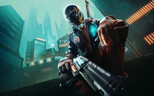 Обои на рабочий стол Персонаж из видеоигры Hyper Scape