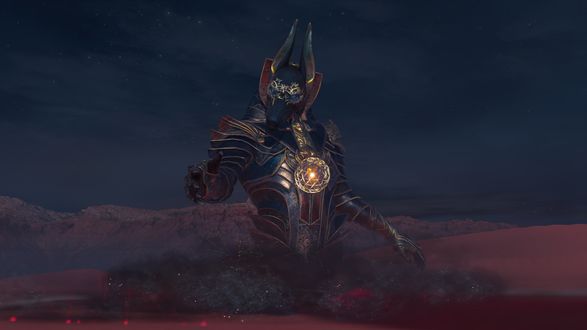 Обои на рабочий стол Osiris / Осирис из видеоигры Assassins Creed, by RealPitchers