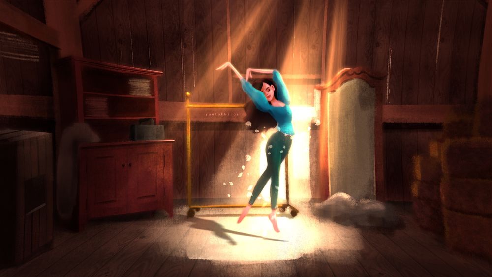 Обои для рабочего стола Иллюстрация - Fanart из фильма «Почувствуй ритм», by yantokki