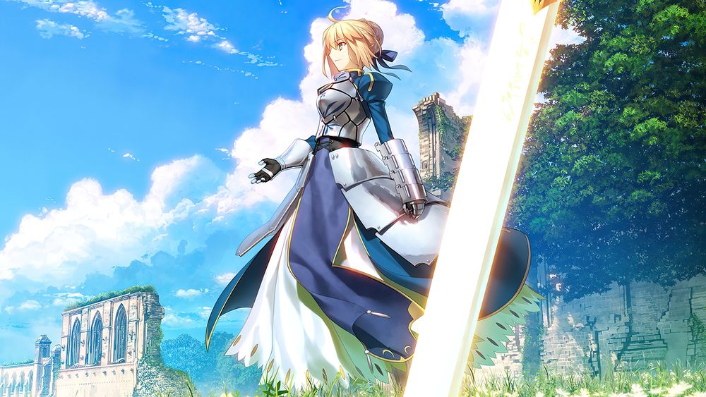 Обои для рабочего стола Saber / Сэйбер - Артория Пендрагон, Fate / stay night / Судьба / Великий Орден, by Nenel-FX