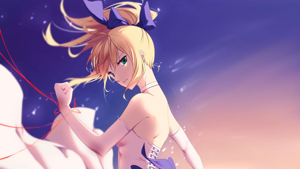 Обои для рабочего стола Saber / Сэйбер - Артория Пендрагон, Fate / stay night / Судьба / Великий Орден, by Nenel-FX