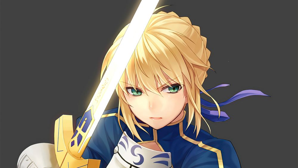 Обои для рабочего стола Saber / Сэйбер - Артория Пендрагон, Fate / stay night / Судьба / Великий Орден, by Nenel-FX