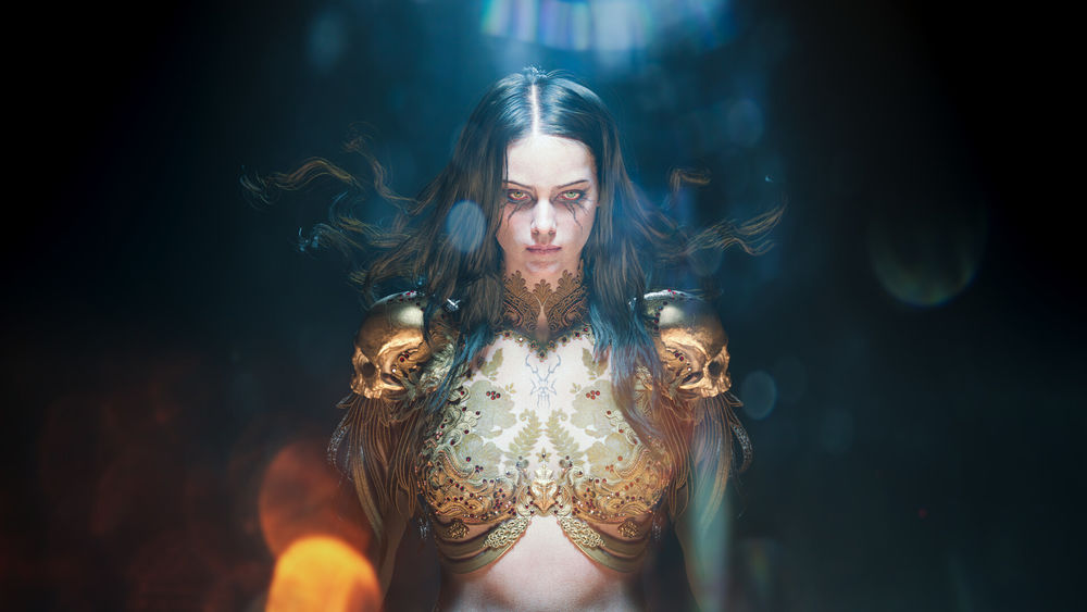 Обои для рабочего стола Фан-арт Diablo Lilith, by Ching-Kai Yen