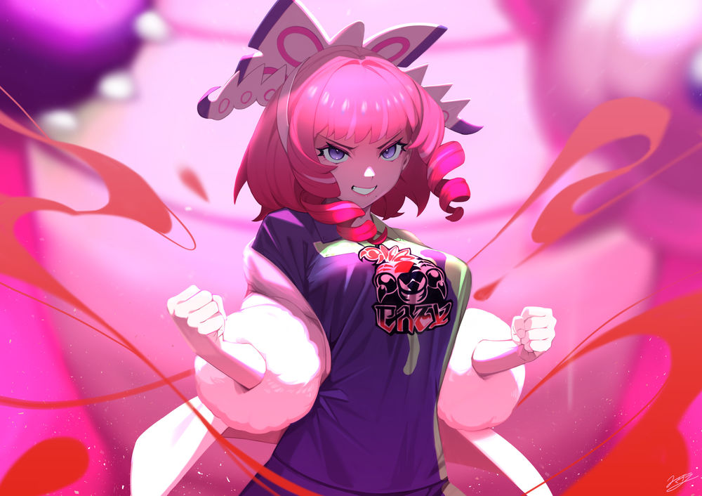 Обои для рабочего стола Клара / Klara из видеоигры Pokemon / Покемон sSword and Shield, by pixiv