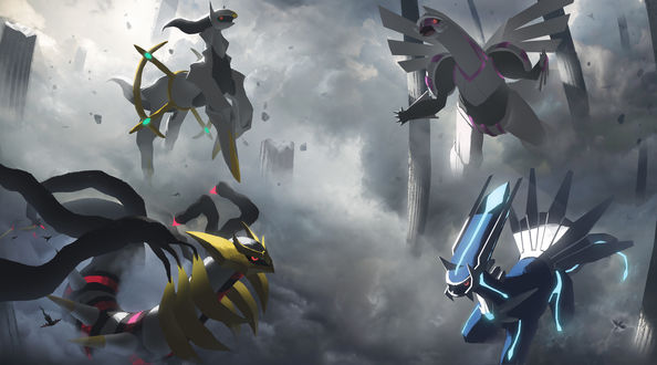 Обои на рабочий стол Персонажи из видеоигры Pokemon / Покемон