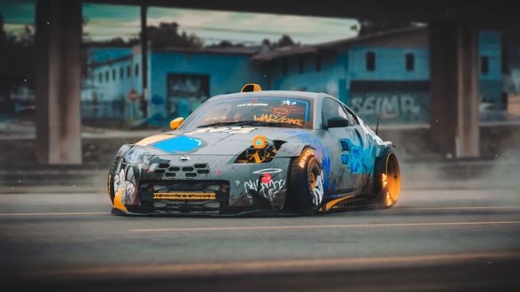 Обои на рабочий стол Спорткар Nissan 370Z