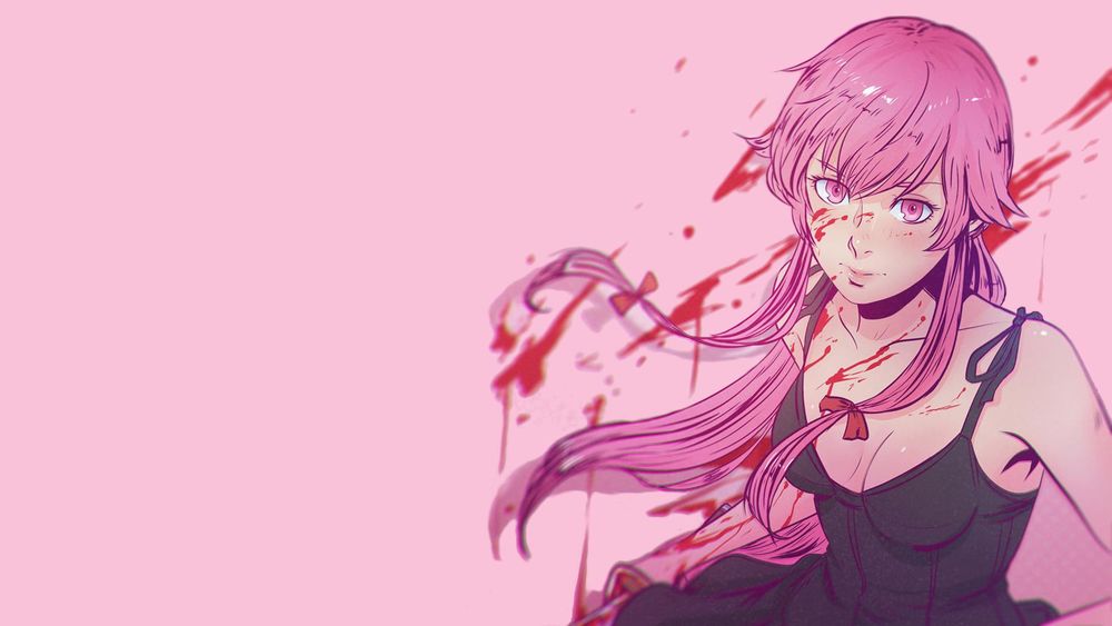 3. Yuno Gasai from Mirai Nikki - wide 6