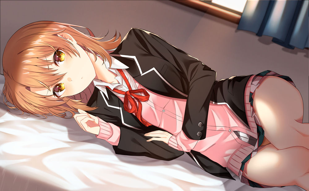 Обои для рабочего стола Iroha Isshiki / Ироха Ишики из аниме Yahari Ore no Seishun Love Comedy wa Machigatteiru. Zoku / Как и ожидалось, моя школьная романтическая жизнь не удалась 2