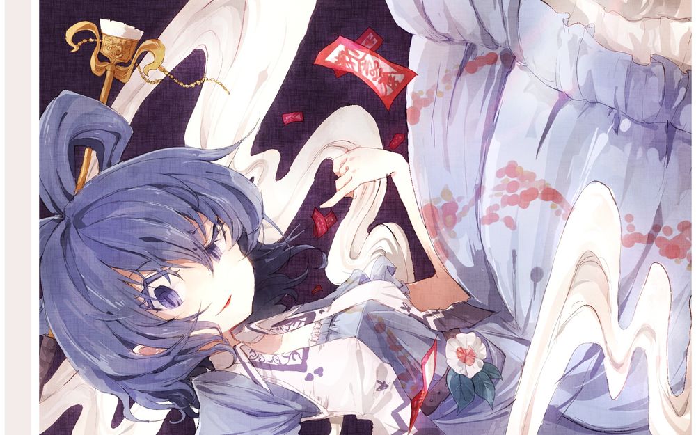 Обои для рабочего стола Seiga Kaku / Сейга Каку из серии компьютерных игр Тохо / Touhou Project / Проект Восток, by Hisona