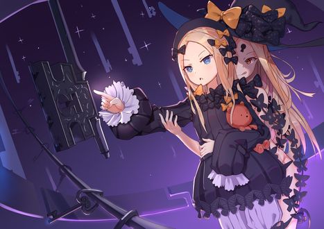 Обои на рабочий стол Abigail Williams / Эбигейл Уильямс из игры Fate / Grand Order
