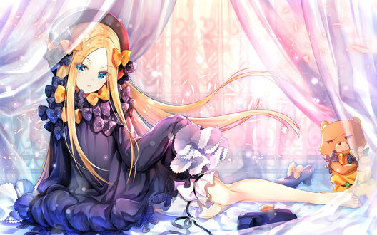 Обои на рабочий стол Abigail Williams / Эбигейл Уильямс из игры Fate / Grand Order