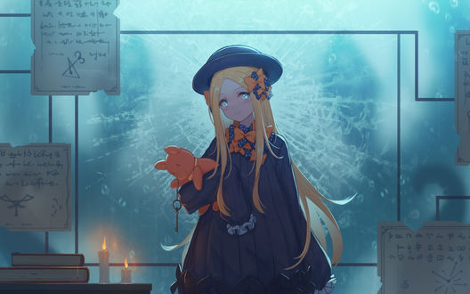 Обои на рабочий стол Abigail Williams / Эбигейл Уильямс из игры Fate / Grand Order