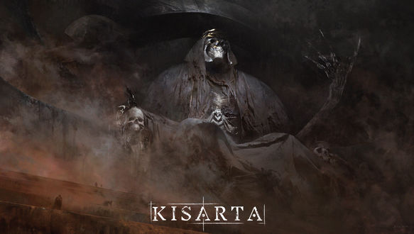 Обои на рабочий стол Древнее божество из игры KISARTA, by Silvia Pasqualetto
