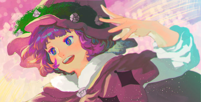 Обои на рабочий стол Дороти Ансворт / Dorothy Unsworth из аниме Черный клевер / Black Clover