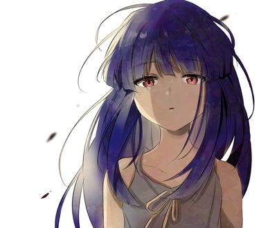 Обои на рабочий стол Фурудэ Рика / Furude Rika из аниме Когда плачут цикады / Higurashi no Naku Koro ni (Break Free)