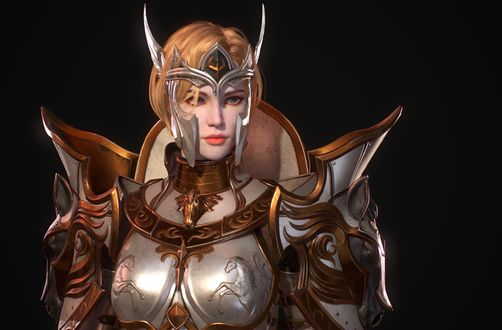 Обои на рабочий стол Valkyrie / Валькирия, by Jungjoong Kwag