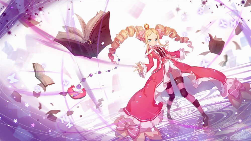 Обои для рабочего стола Beatrice / Беатри из аниме Re: Zero kara Hajimeru Isekai Seikatsu / Re: Жизнь в альтернативном мире с нуля