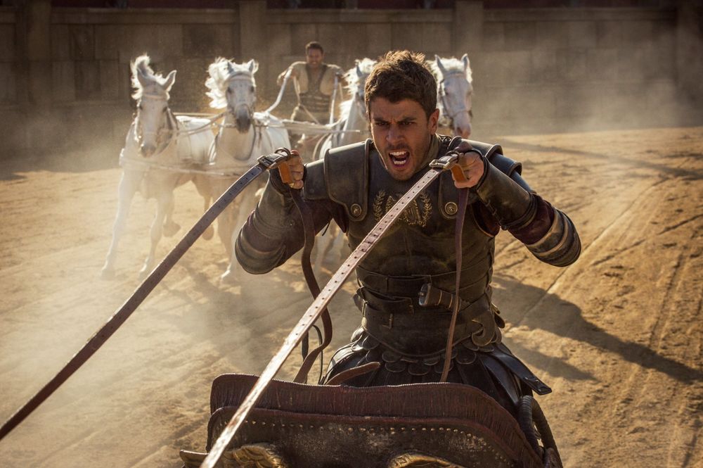 Обои для рабочего стола Кадр из американского фильма Бен-Гур / Ben-Hur