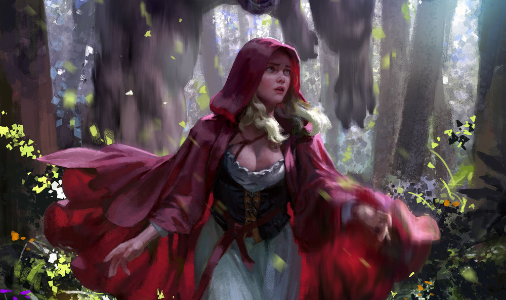 Манга Erotic Fairy Tales: Red Riding Hood / Эротические сказки: Красная шапочка - читать онлайн