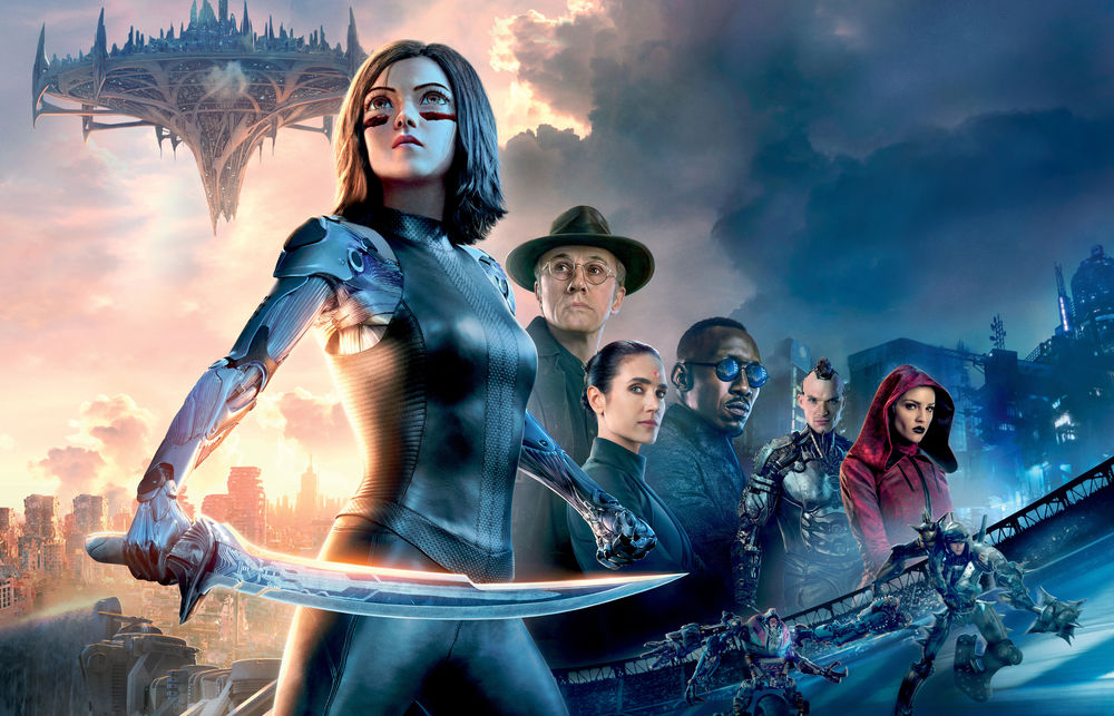 Обои для рабочего стола Alita / Алита из фильма Alita: Battle Angel / Алита: Боевой ангел / 8K