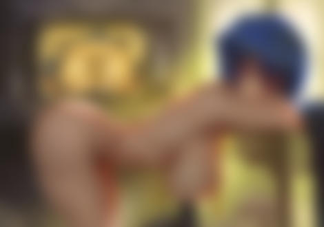 Обои для рабочего стола Девушка с голубыми волосами Shirogane Naoto из аниме PERSONA 4 / Персона 4, by cutesexyrobutts