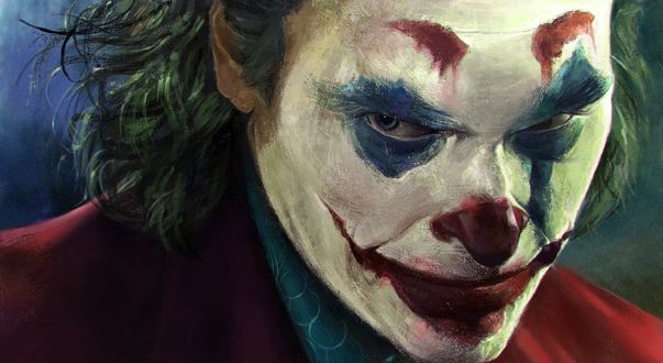 Обои на рабочий стол Американский актер Joaquin Phoenix / Хоакин Феникс в роли Joker / Джокера из одноименного фильма, by Omer Burak Onal