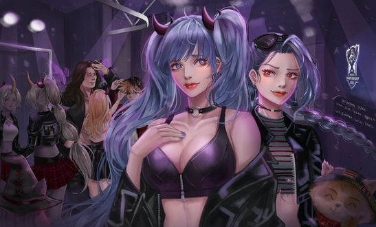 Обои на рабочий стол Герои игры League of Legends / Лига Легенд, by Shumolly