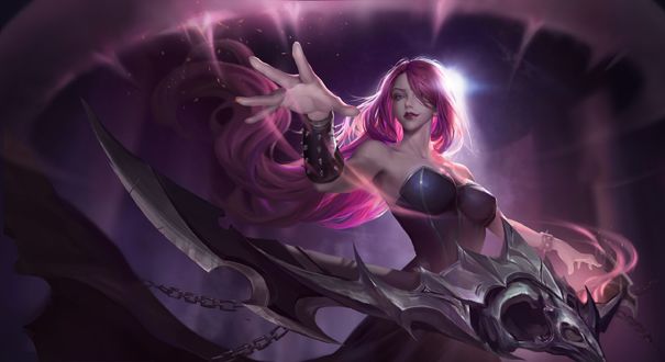 Обои на рабочий стол Sona / Сона из игры League of Legends / Лига Легенд, by Eunice Ye