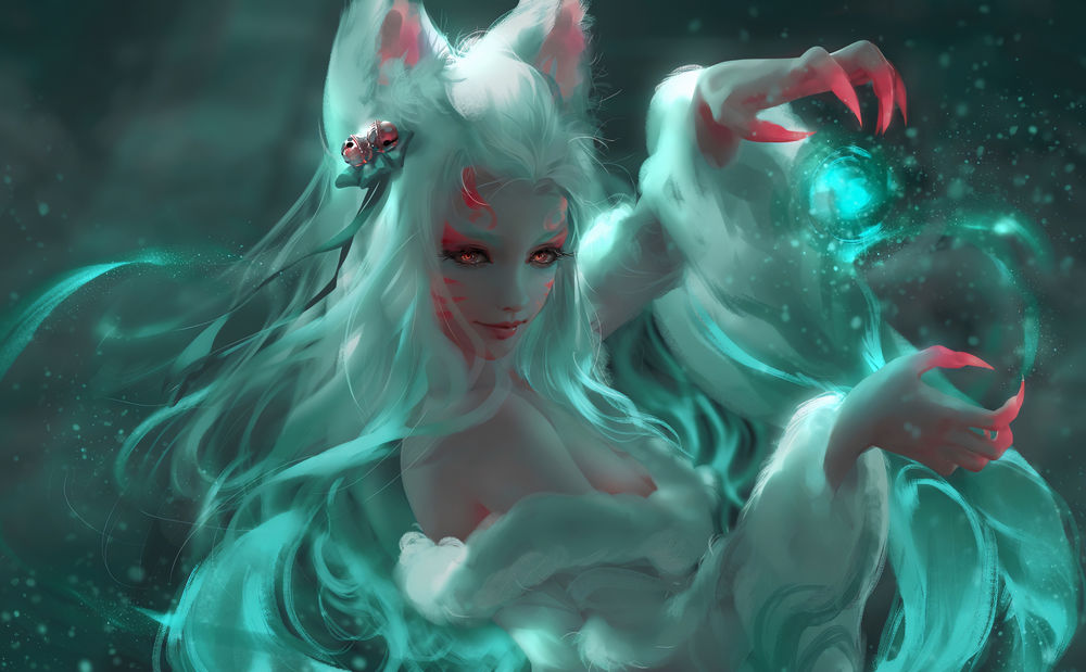 Обои для рабочего стола Фэнтези персонаж из видеоигры League of Legends / Лига Легенд, by NIXEU