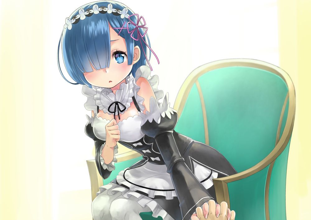 Обои для рабочего стола Rem / Рем из аниме Re:Zero kara Hajimeru Isekai Seikatsu / Re:Zero. Жизнь с нуля в альтернативном мире